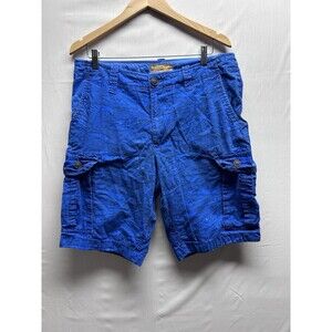 Red Camel Men’s 34 Blue Camo Cargo Shorts